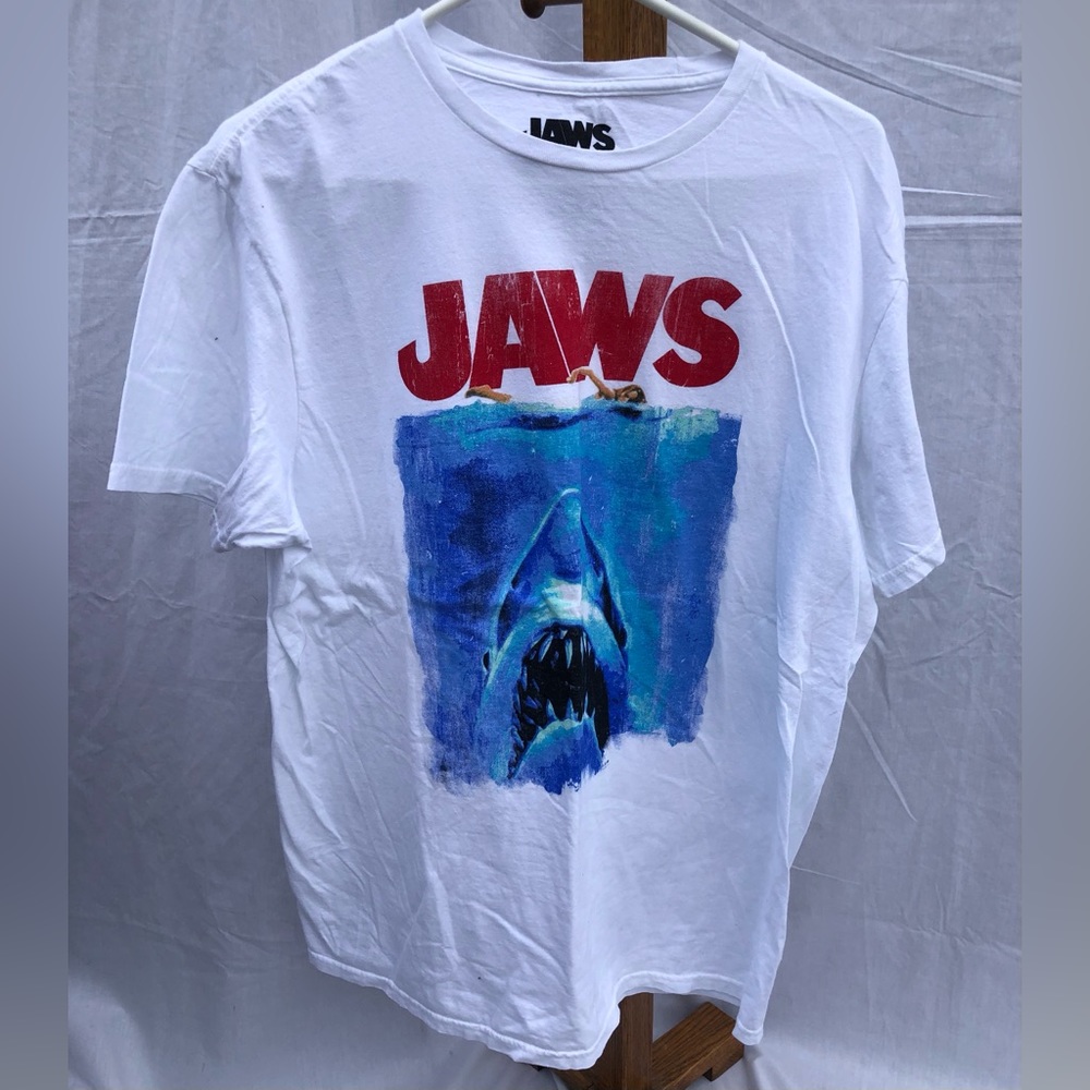 Vintage Jaws Classic Graphic T-Shirt L *Official Brand *Fits Small